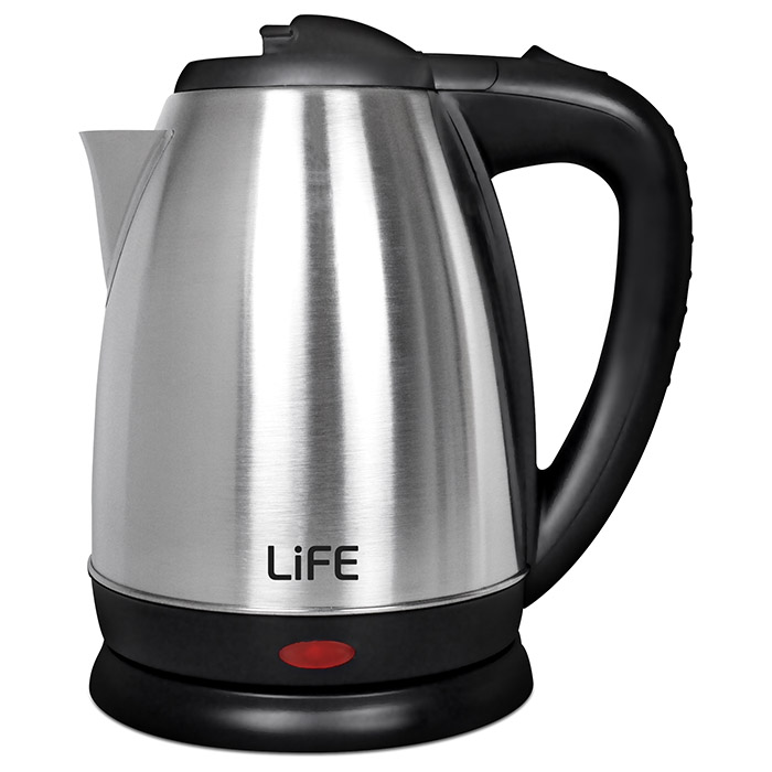 Ανοξείδωτος βραστήρας 1.8L, 2200W. LiFE AQUA