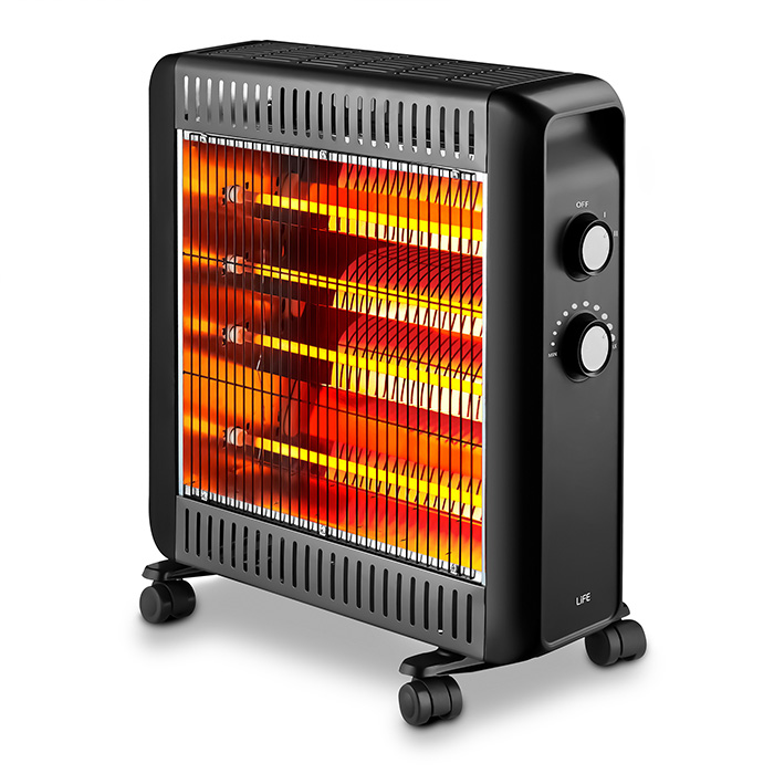 Ηλεκτρική θερμάστρα χαλαζία 2200W. LiFE COZY