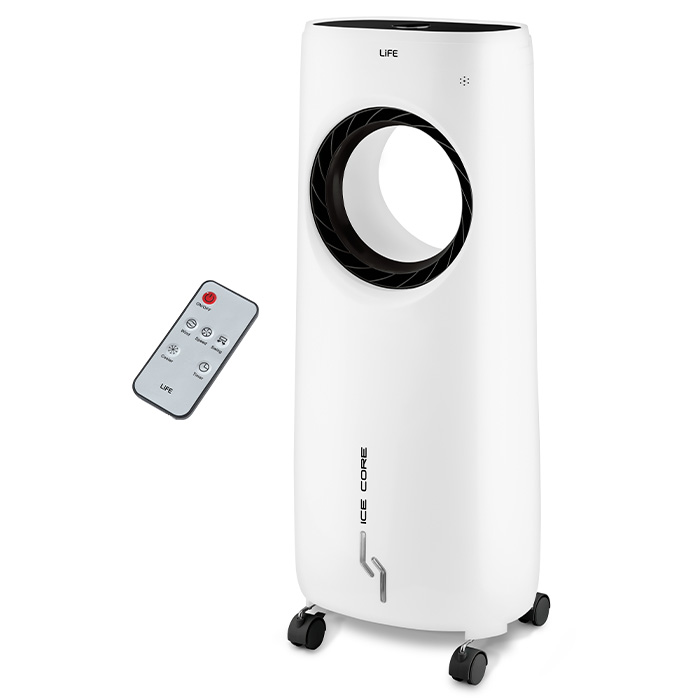 Air cooler με τηλεχειριστήριο, 80W LiFE ICE CORE