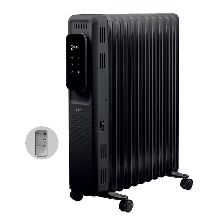 TUYA Smart Wi-Fi ηλεκτρικό καλοριφέρ λαδιού με 11 φέτες μεγάλου μεγέθους, 2500W LiFE AMBIENCE SmartHeat