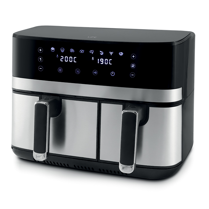 Διπλή Φριτέζα αέρος 8.6L, 2700W LiFE IN SYNC