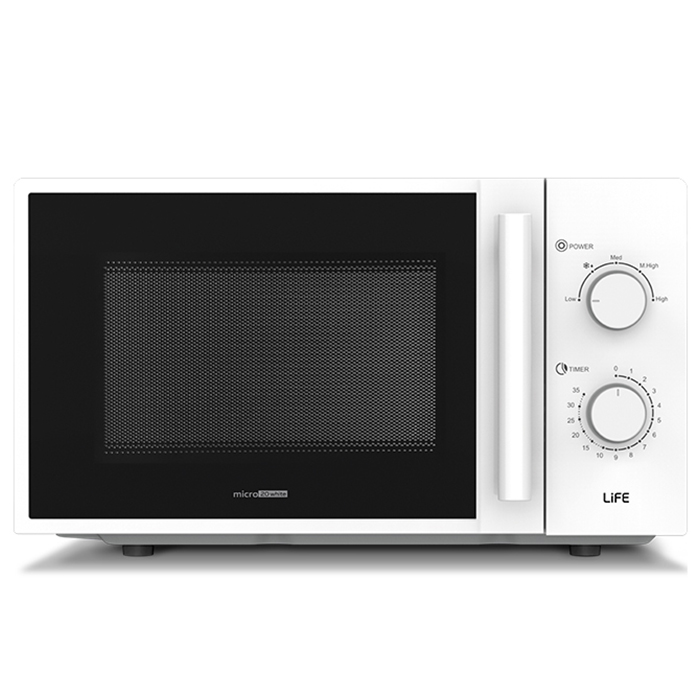 Φούρνος μικροκυμάτων 20L, 700W LiFE micro20 White
