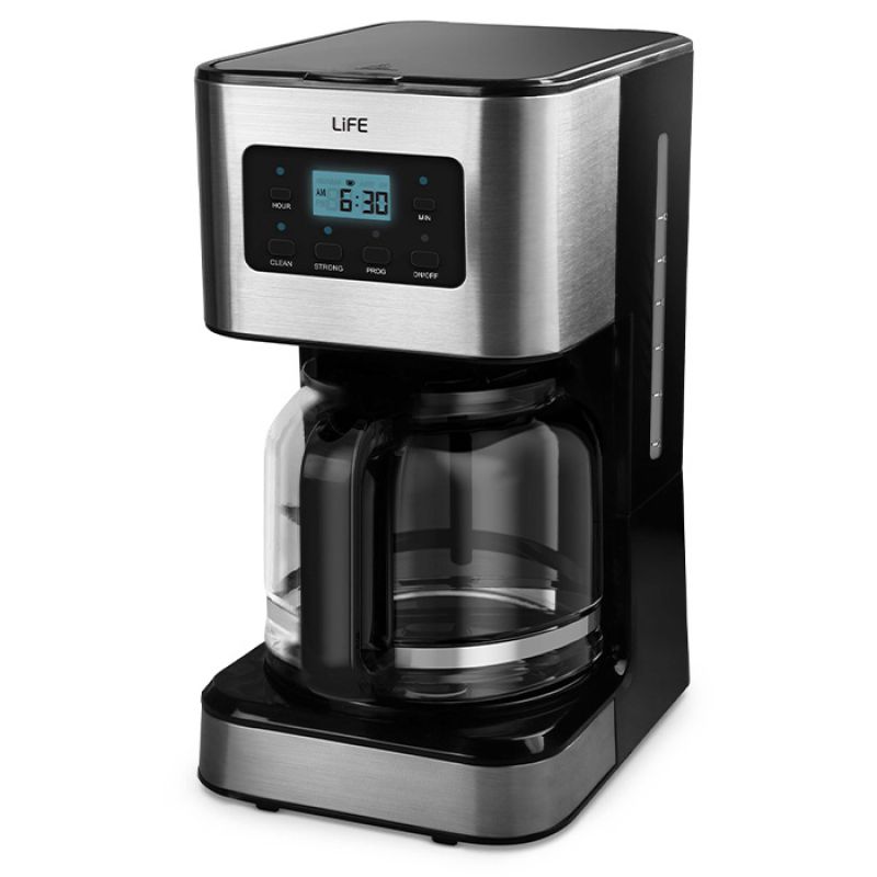 Προγραμματιζόμενη καφετιέρα φίλτρου 1.5L, 950W. LiFE Aroma Digital