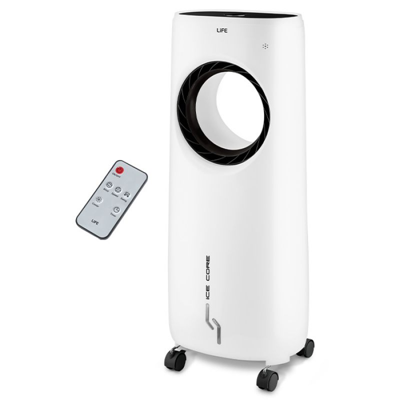 Air cooler με τηλεχειριστήριο, 80W LiFE ICE CORE