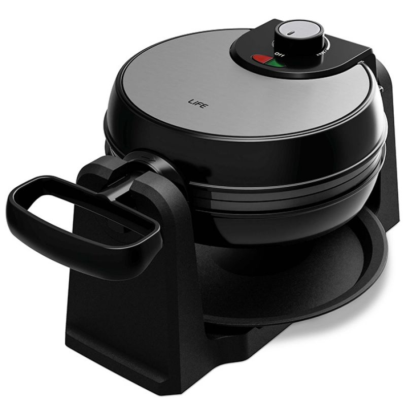 Περιστρεφόμενη βαφλιέρα, 1000W. LiFE WAFFLE PRO