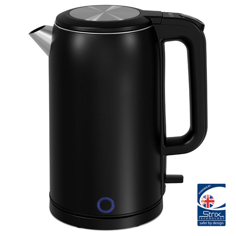 Bραστήρας 1.8L, 1500W, σε μαύρο χρώμα. LiFE SUPREME BLACK