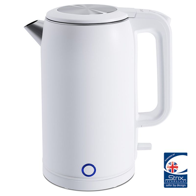 Bραστήρας 1.8L, 1500W, σε λευκό χρώμα. LiFE SUPREME WHITE
