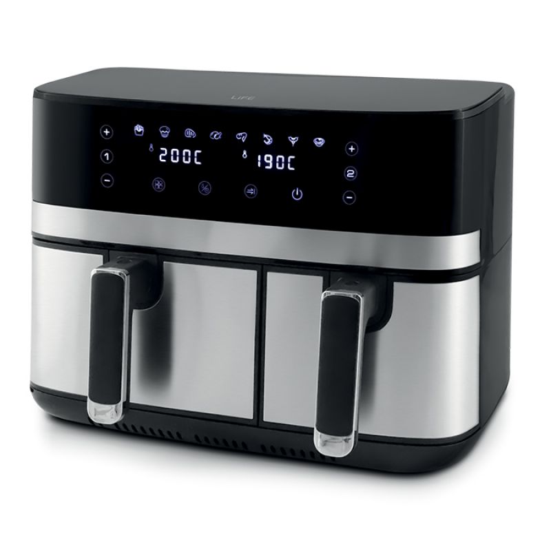 Διπλή Φριτέζα αέρος 8.6L, 2700W LiFE IN SYNC