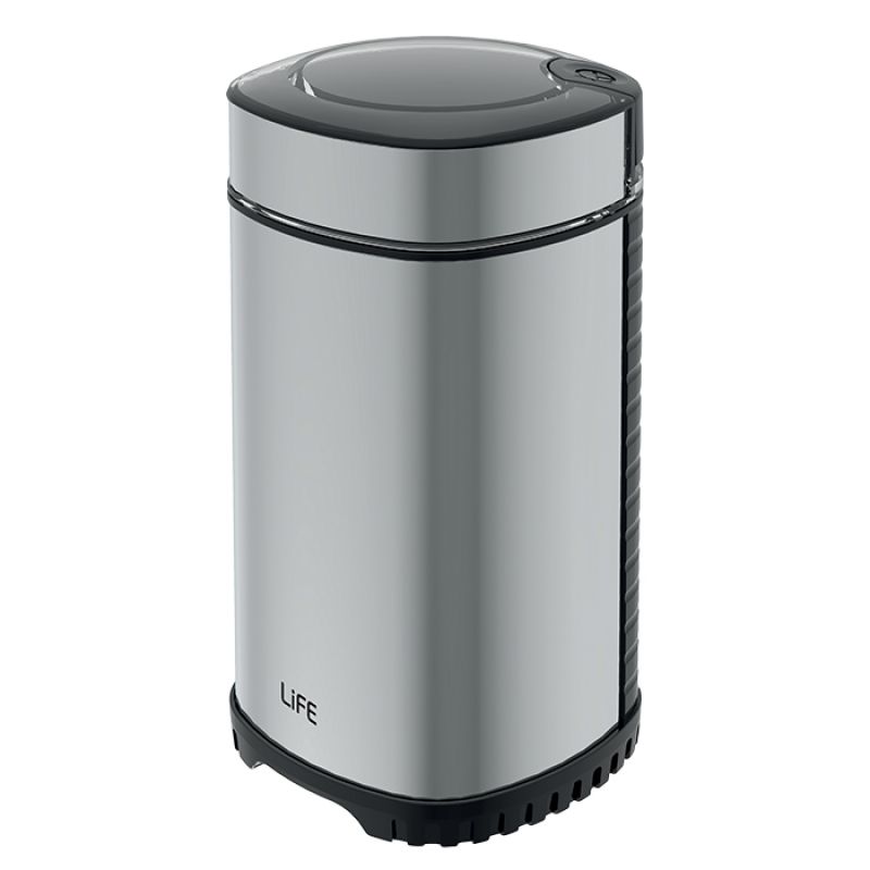 Ανοξείδωτος ηλεκτρικός μύλος καφέ, 150W LiFE ARABICA