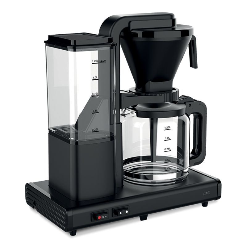 Καφετιέρα φίλτρου 1.25L, 1400W LiFE SYMBOL B Flat Black Series