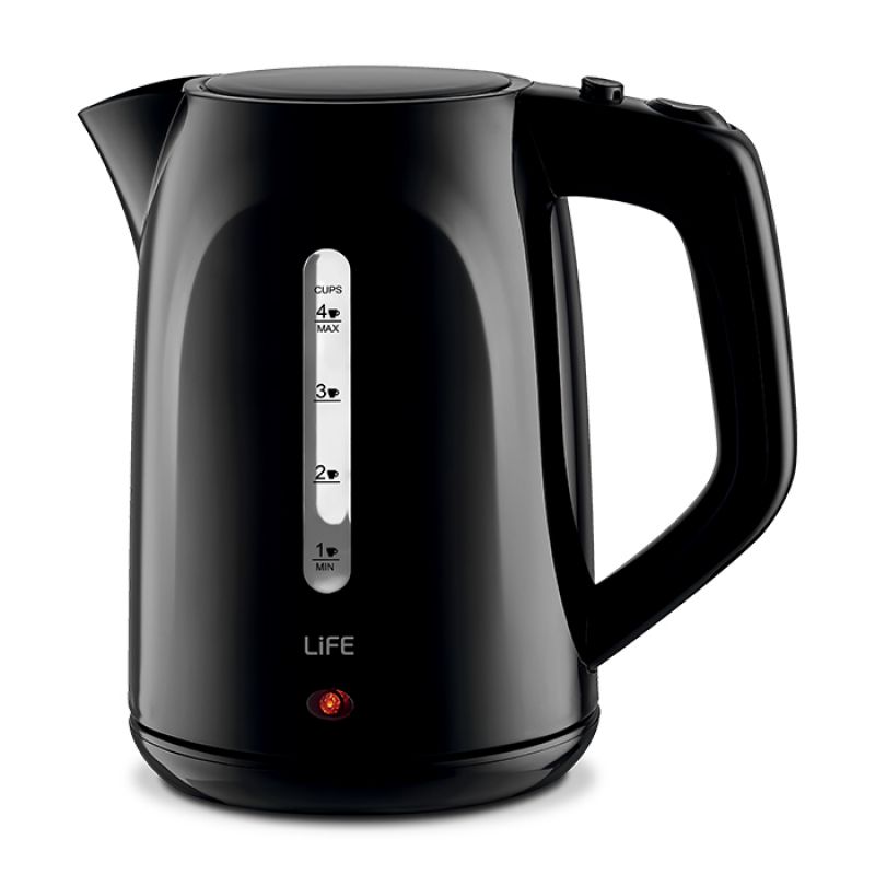 Βραστήρας 1.0L, 1100W LiFE PREMIERE BLACK