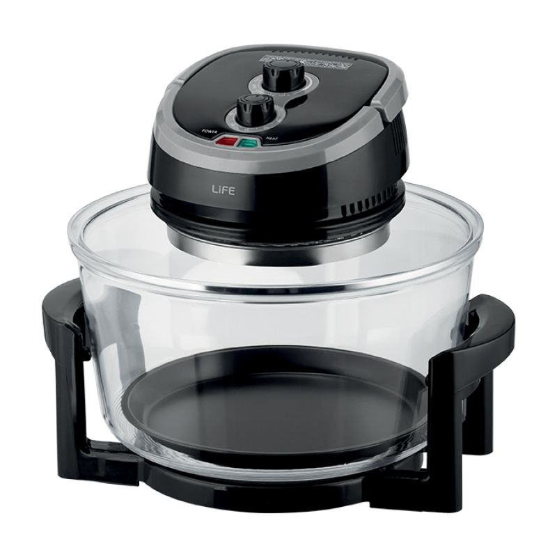 Φουρνάκι ρομπότ 12L με λάμπα αλογόνου, 1400W LIFE ROBOTAKI