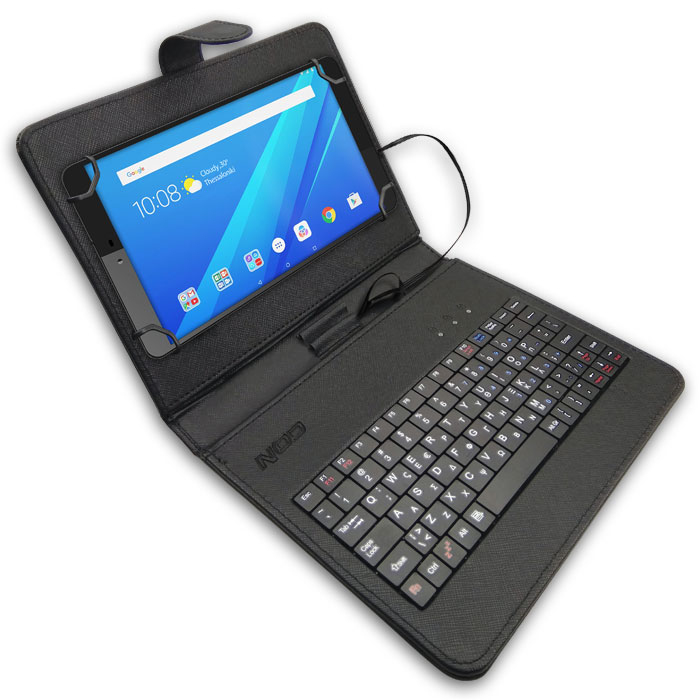 Universal θήκη προστασίας και μεταφοράς, για tablet 8, με ενσωματωμένο πληκτρολόγιο (ελληνικό / αγγλικό layout). NOD TCK-08