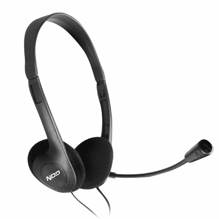 Στερεοφωνικό headset, με σύνδεση 2x3,5mm. NOD PRIME
