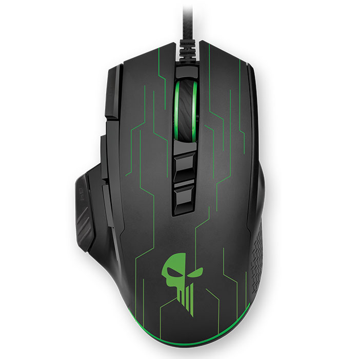 Ενσύρματο RGB Gaming mouse με λογισμικό για custom setup και ανάλυση έως 3200DPI. NOD PUNISHER