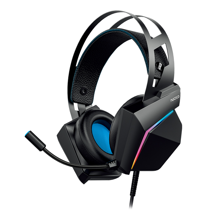 Gaming headset με εύκαμπτο μικρόφωνο και RGB LED φωτισμό. NOD CHAOS