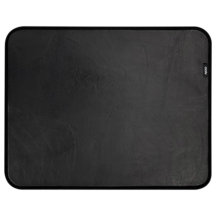 Δερμάτινο mousepad σε μαύρο χρώμα, 350x270x3mm. NOD FRESH BLACK