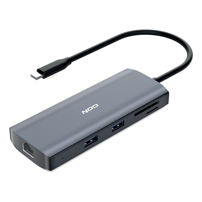 Σταθμός σύνδεσης 9 θυρών με σύνδεση Type-C NOD C-DOCK 9