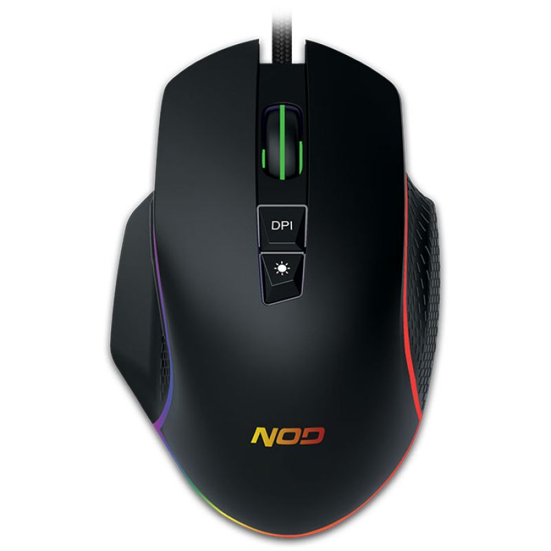 Ενσύρματο RGB gaming mouse, με ανάλυση έως και 6400 DPI. NOD RUN AMOK