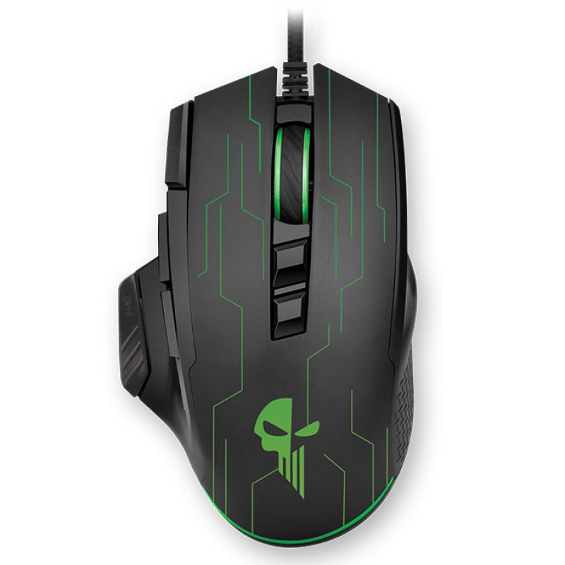 Ενσύρματο RGB Gaming mouse με λογισμικό για custom setup και ανάλυση έως 3200DPI. NOD PUNISHER