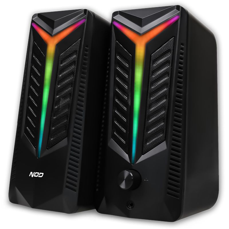 RGB Στερεοφωνικά ηχεία 2.0, 16W. NOD AURORA