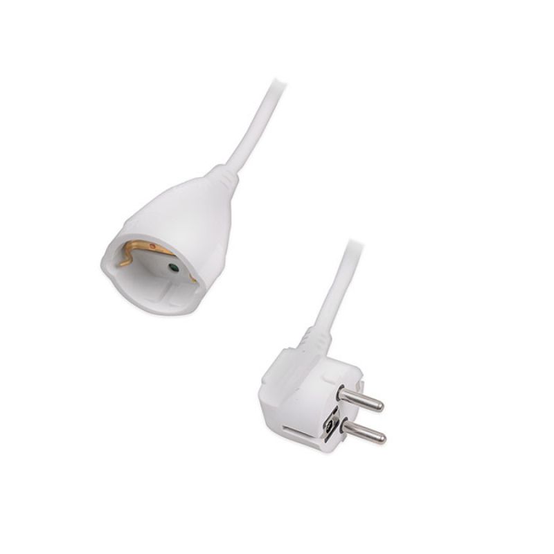 Προέκταση καλωδίου σούκο 3 μέτρα (3 x 1.5 mm²), σε λευκό χρώμα. SONORA EC3W100