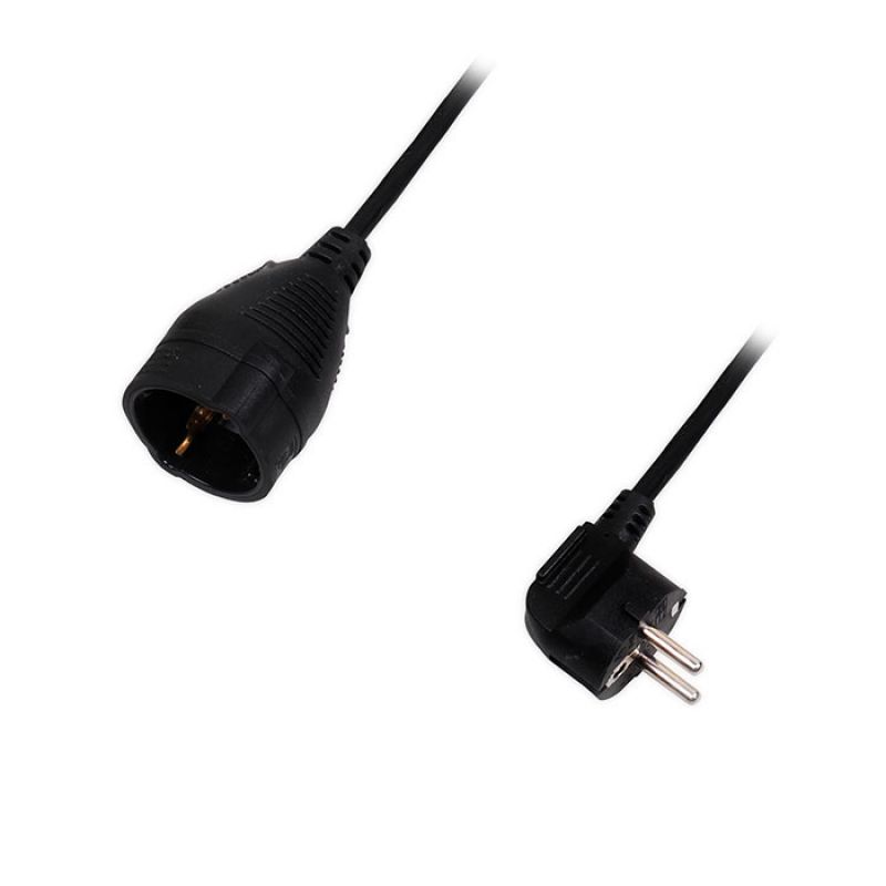 Προέκταση καλωδίου σούκο 3 μέτρα (3 x 1.5 mm²), σε μαύρο χρώμα. SONORA EC3B100