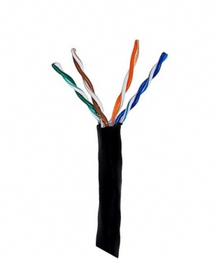 ST-L02 (305m) Καλώδιο PET UTP CAT5e CCA/PET ΜΑΥΡΟ