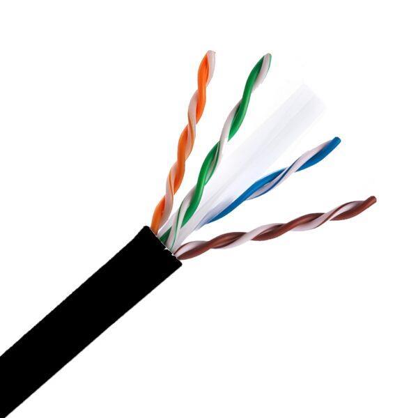 ST-L04 (100m) Καλώδιο UTP CAT6 CCA/PVC/PET Μαύρο