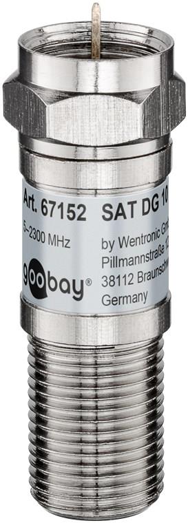 Μειωτήρας 10dB F αρσ. σε F θηλ.