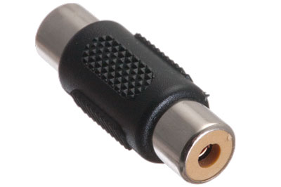 Adapter RCA θηλυκό σε RCA θηλυκό (Μούφα)