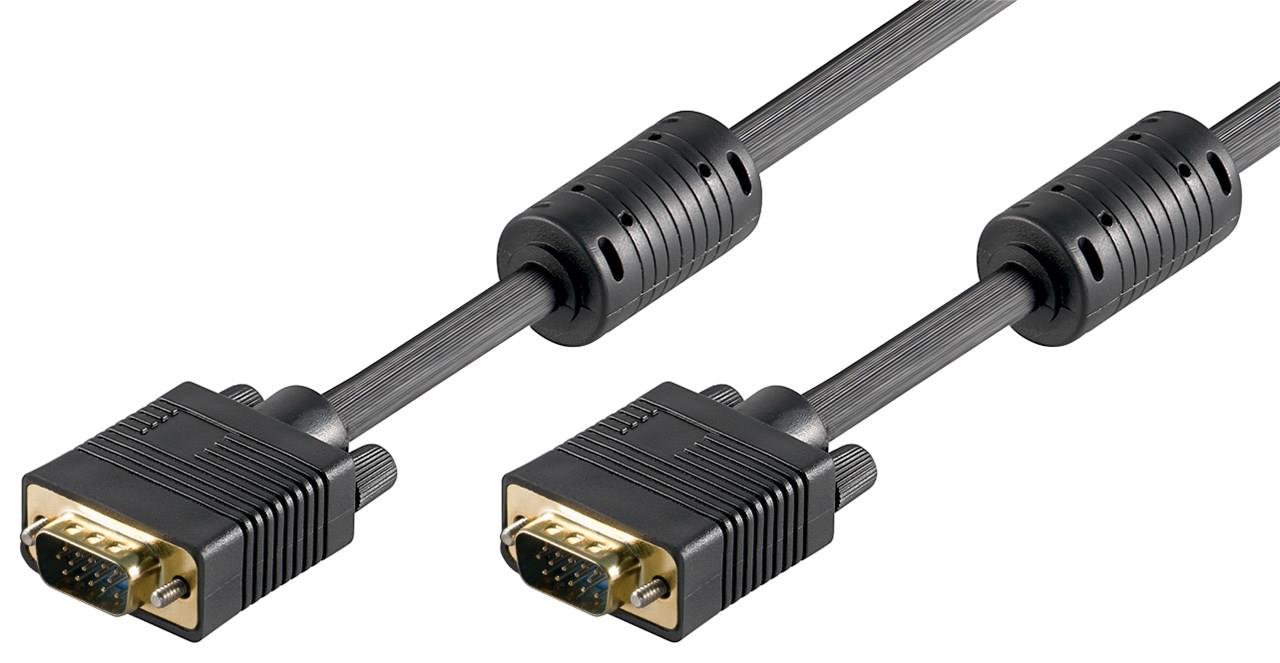 15,0m VGA αρσενικό σε VGA αρσενικό, Full HD SVGA ΕΠΙΧΡΥΣΟ