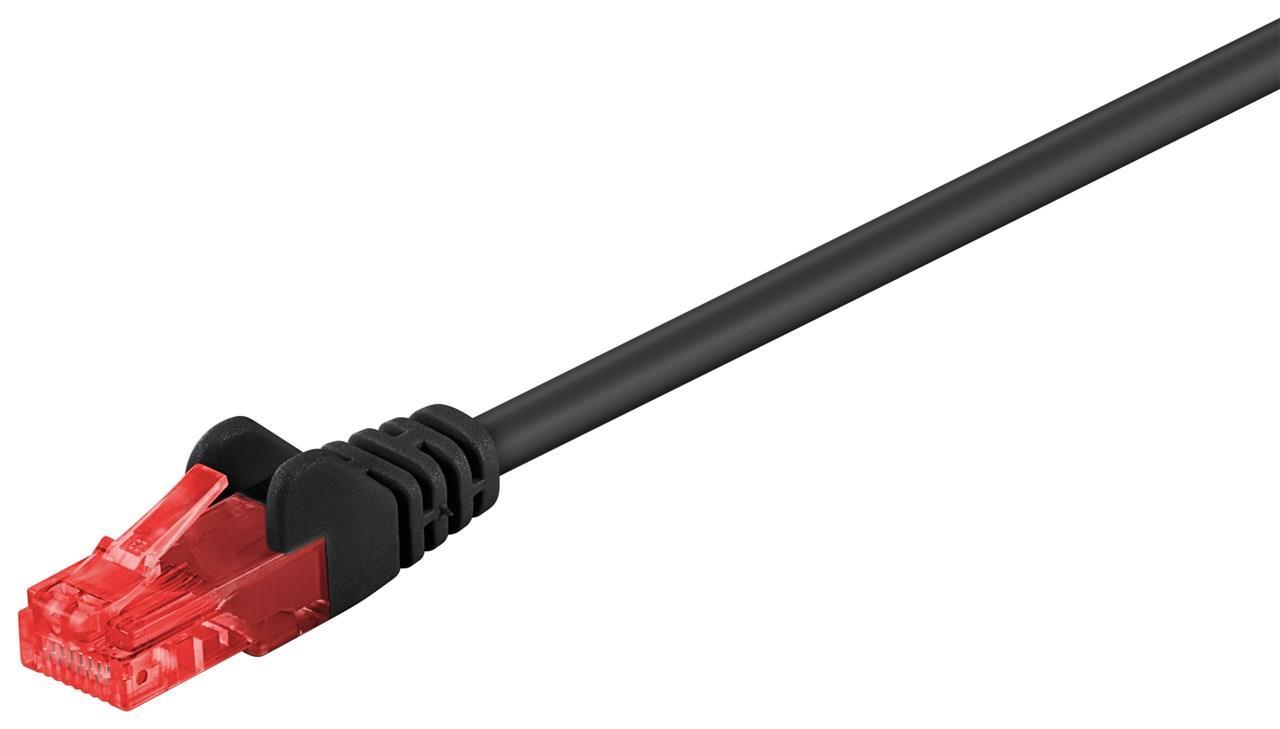 Goobay 2m UTP Patch Cable (Μαύρο) CAT6 CCA