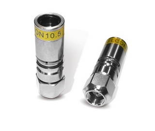CAVEL FC11QM  Βύσμα συμπίεσης (για DG163, TS11J, CATV11, RG11FC, 17/73FC)