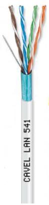 CAVEL F/UTP Cat5e (300m) LAN541 (4x2xAWG24) Χαλκός 0,51mm