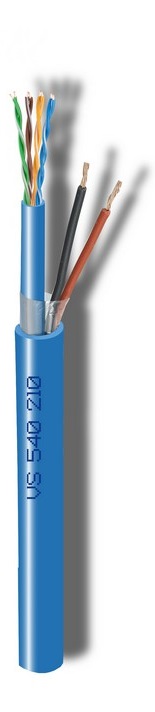 CAVEL VS540210 (150m) Διάμετρος : 9,00mm x 7,20mm (LAN540 Cat5e (4x2xAWG24) + 2x 1,00mm) Χαλκός