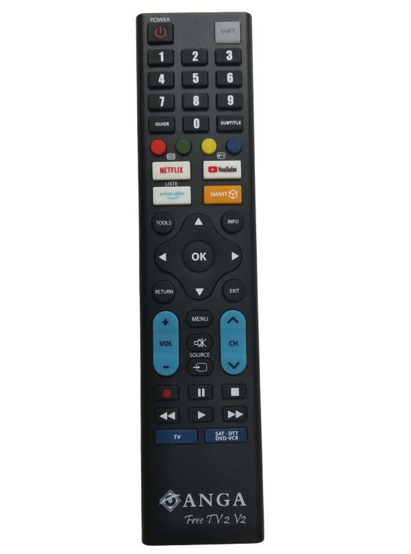 FREE TV 2-V2  (Blister) προγραμματιζόμενο με JACK 3.5+IR Τηλεχειριστήριο
