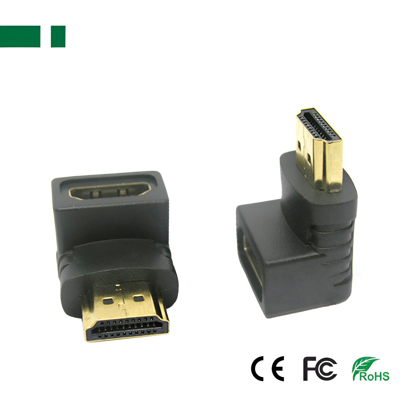 Adapter  PS-A011 HDMI (A) αρσενικό σε HDMI (A) θηλυκό 90 μοίρες