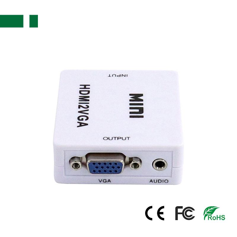 PS-M630 ΜΕΤΑΤΡΟΠΕΑΣ HDMI (A) θηλυκό 720p/1080p σε VGA θηλυκό με Ήχο