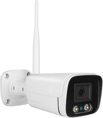 AQ-8112ISW ΚΑΜΕΡΑ Wi Fi ONVIF Bullet 2MP, φακός 3,6mm SD card 128GB ΙR20m Color Night vision με εφαρμογή CamHi-Pro