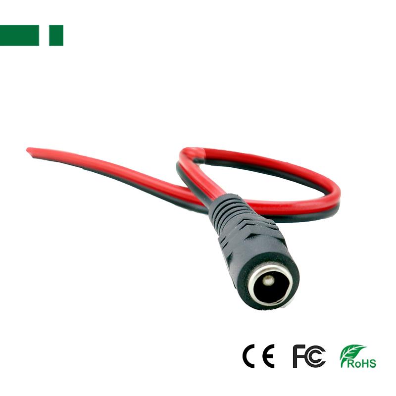 PS-F003 Καλώδιο τροφοδοσίας DC θηλυκό (2,1mm / 5,5mm) για Κάμερες και Video Balun, 30cm