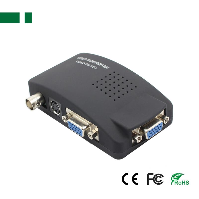 PS-3001 ΜΕΤΑΤΡΟΠΕΑΣ BNC & S-VIDEO σε VGA