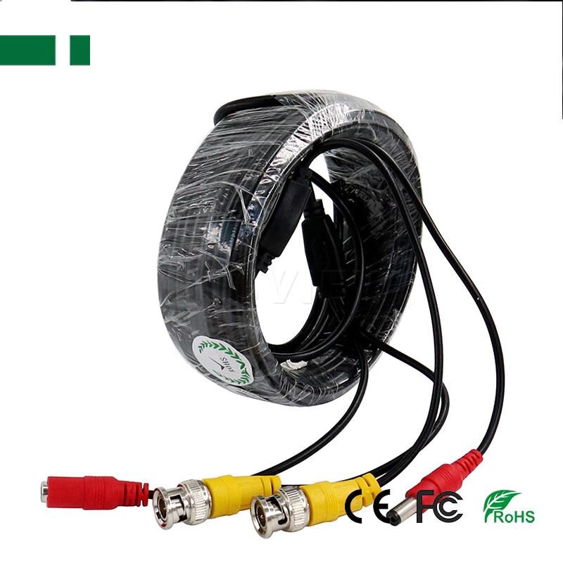 Καλώδιο 10m  PS-V10C CCTV (Ετοιμο) με φίς Video BNC A/Α + DC (A/Θ)