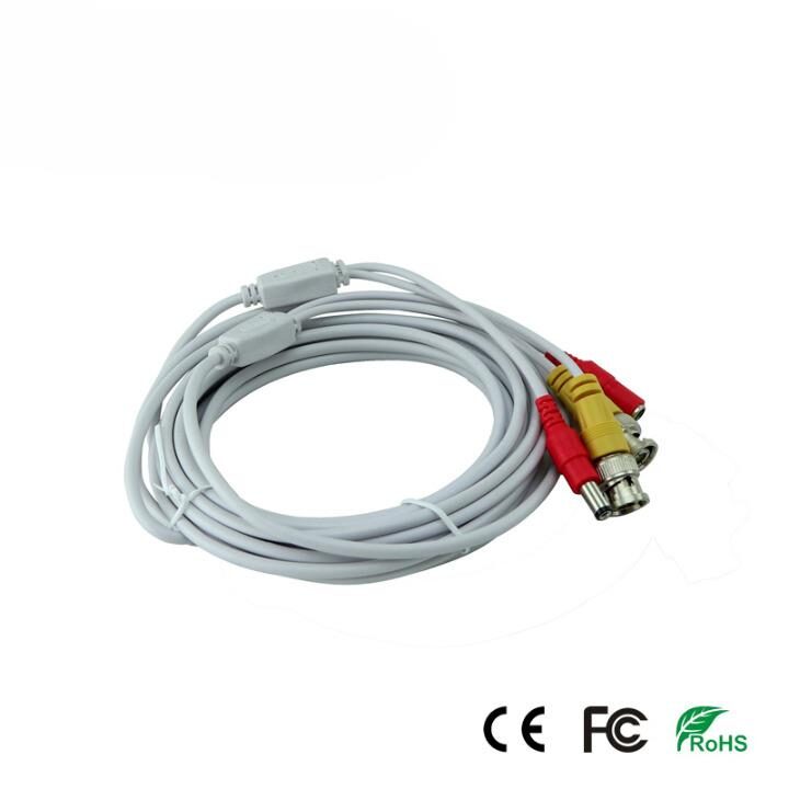 Καλώδιο 5m CVD-5-C CCTV (Ετοιμο) με φίς Video BNC A/Α + DC (A/Θ)