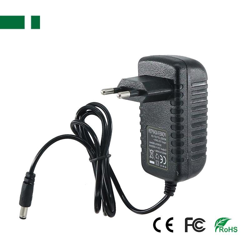 CP1201-2A 12V / 2A / 24W COMPACT, Σταθεροποιημένο τροφοδοτικό με χονδρό βύσμα (5,5mm/2,5mm)