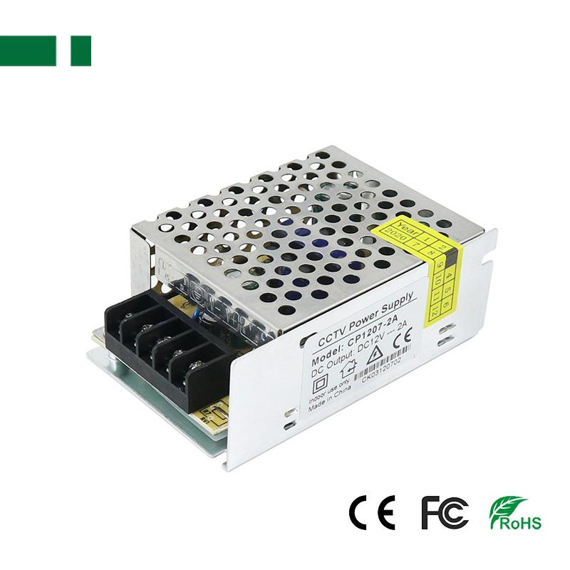 Σταθεροποιημένο τροφ. 12V / 2A/ 24W, CP1207-2A - ΔΙΑΤΡΗΤΟ