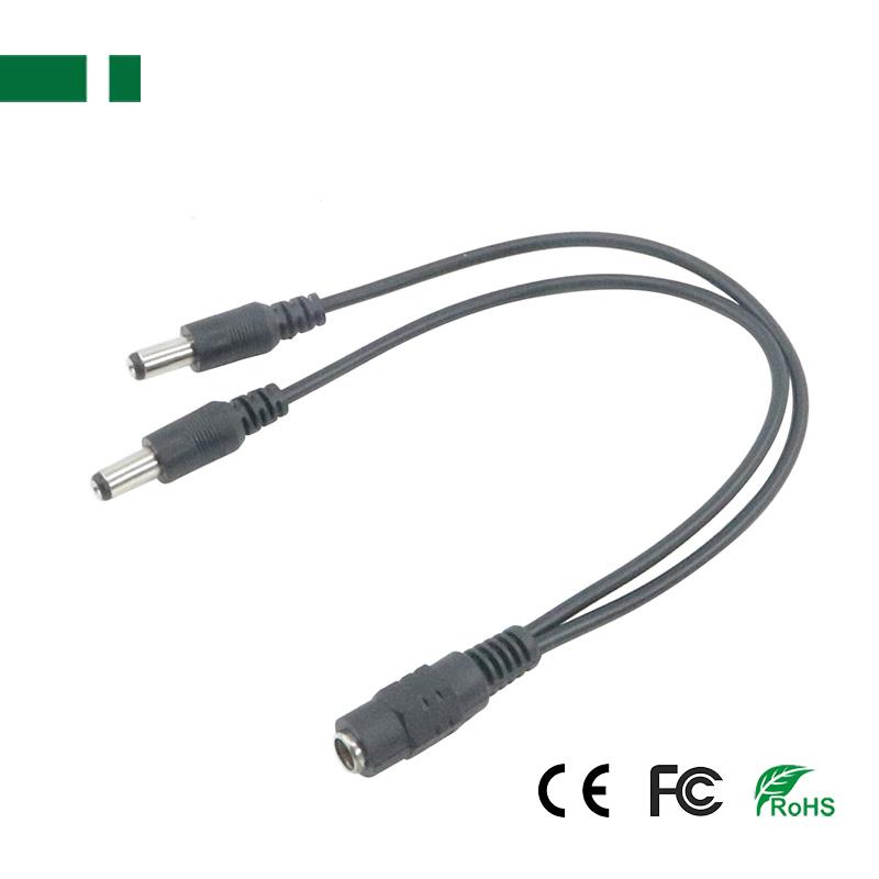 DC Cable 1 to 2; Female input, Male output