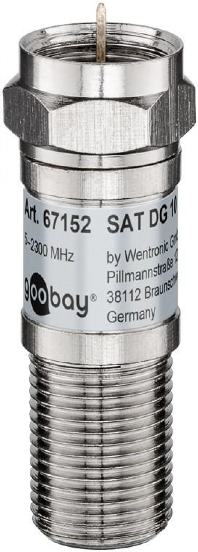 Μειωτήρας 10dB F αρσ. σε F θηλ.
