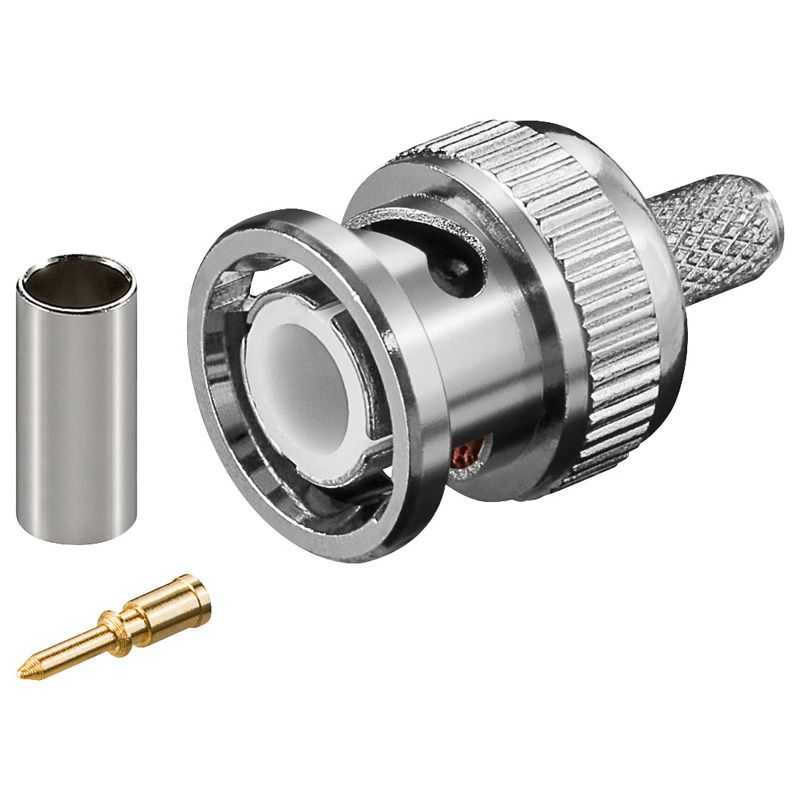 BNC αρσενικό ΠΡΕΣΣΑΣ ΓΙΑ RG58/5mm/50Ω