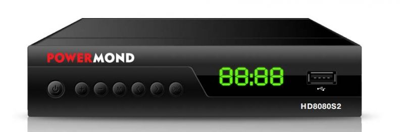 HD8080S2 - SAT ΔΕΚΤΗΣ DVB-S2 FTA POWERMOND